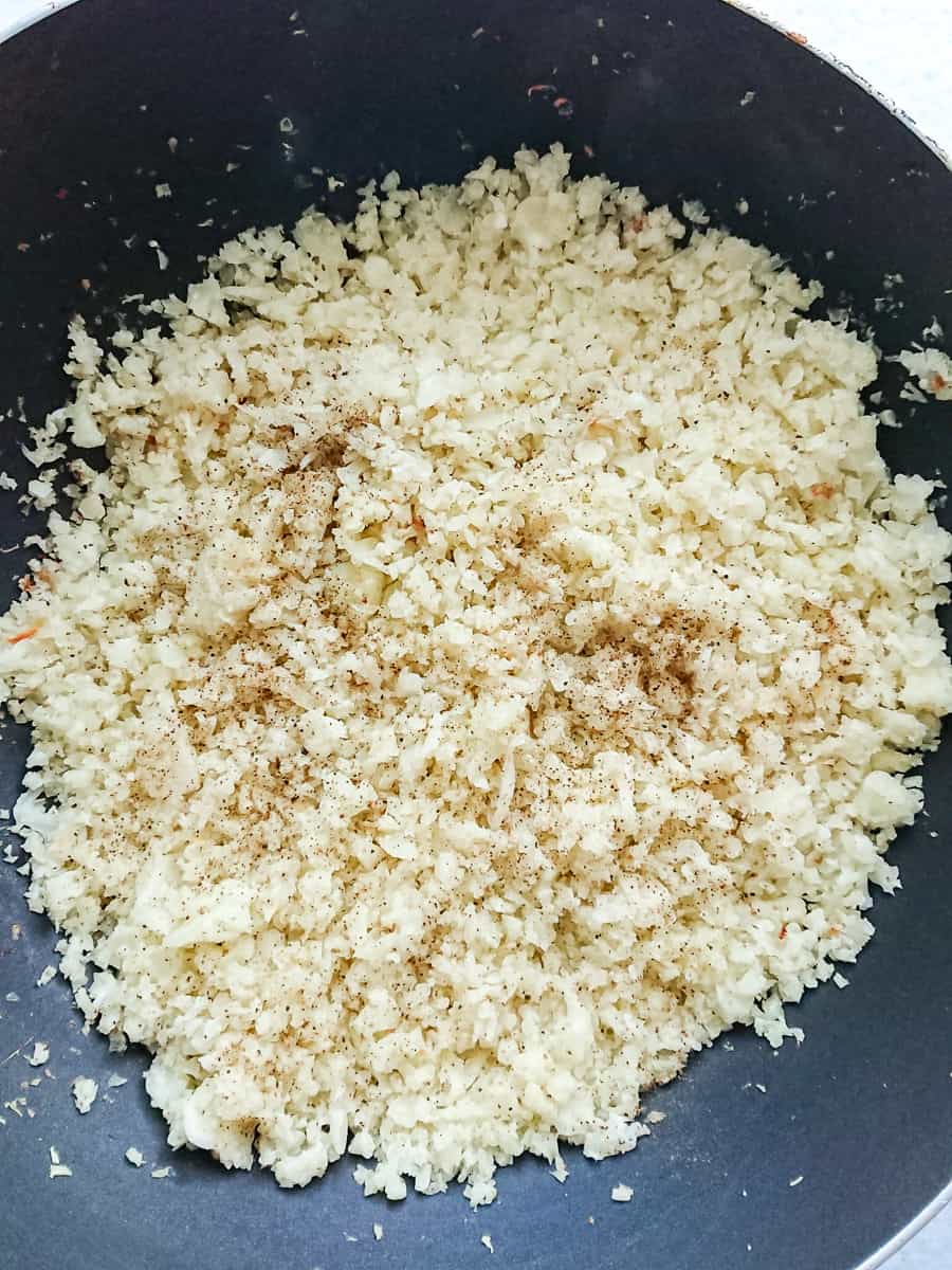 how to make cauliflower fried rice