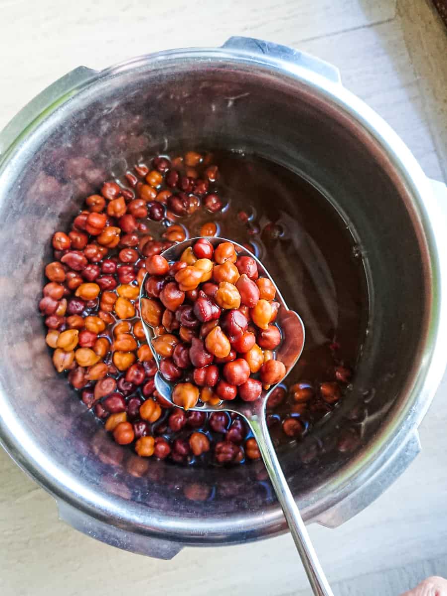 cooked chickpeas for hearty chickpea curry soup recipe