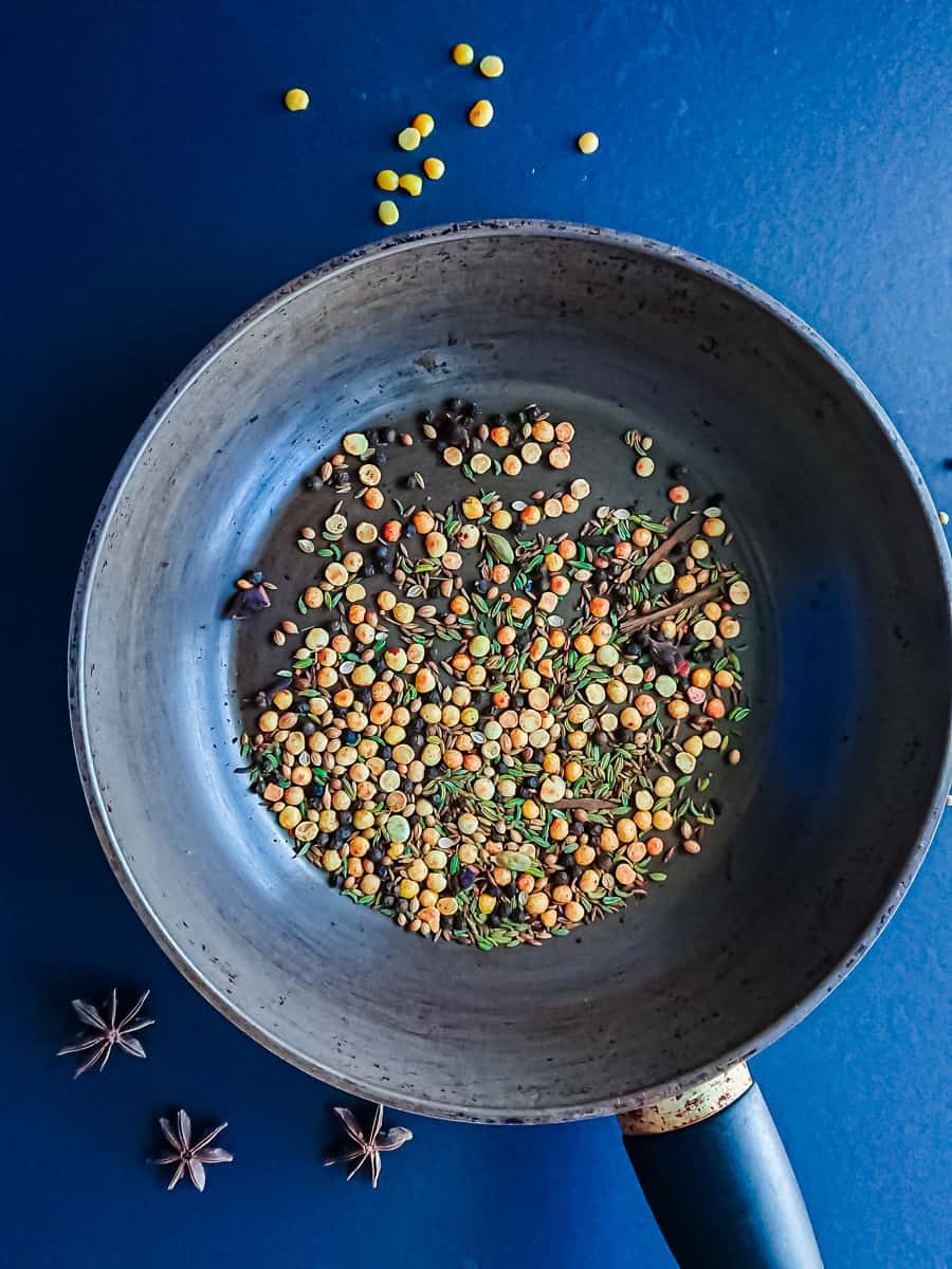 roasted spices for curried chickpea soup recipe