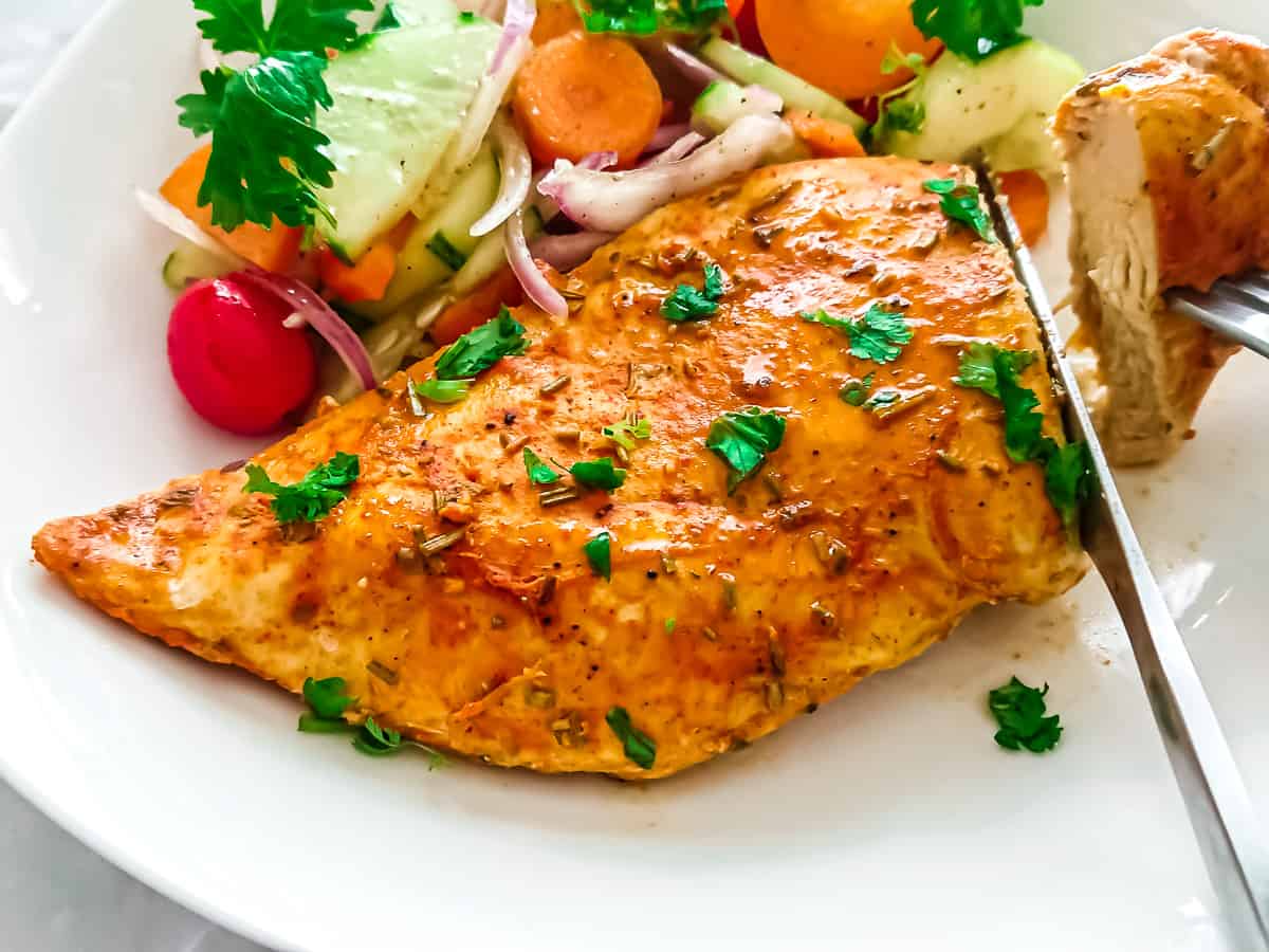 Tender Juicy Oven Baked Chicken Breasts