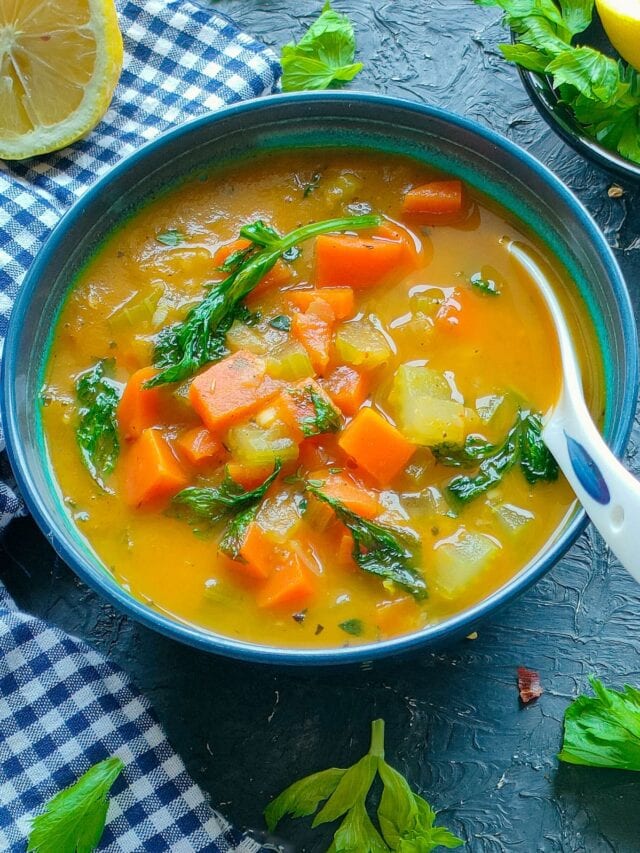Easy Celery and Carrot Soup